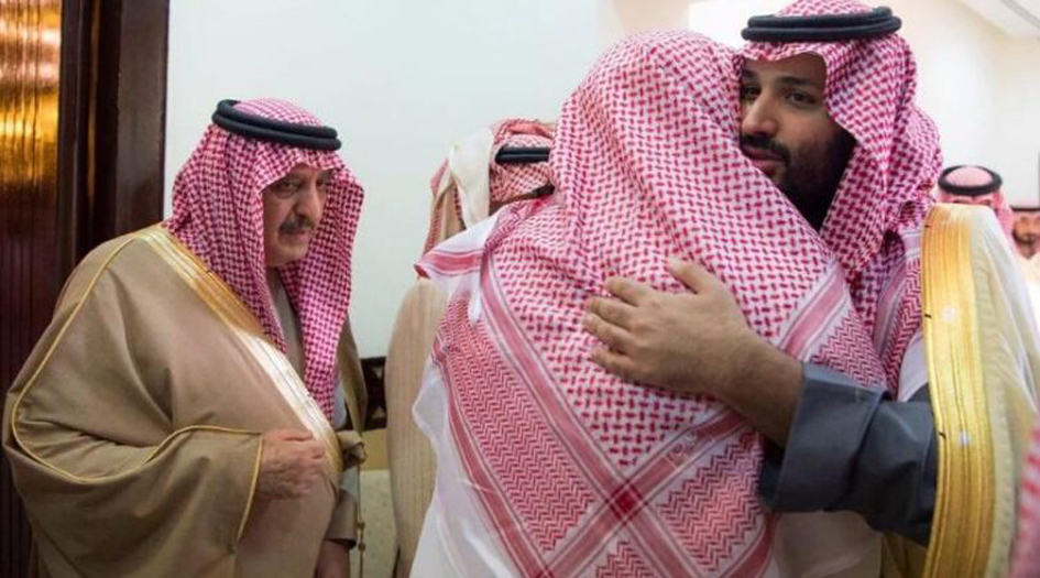 بالصور.. نظرات مريبة بين بن سلمان والأمير أحمد في أول ظهور لهما معا