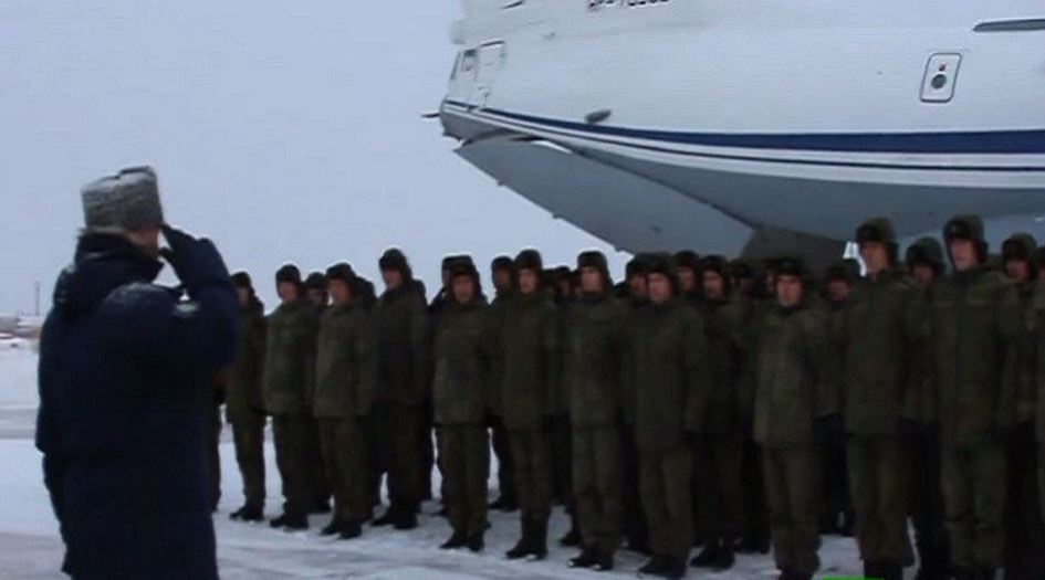 عودة جنود الدفاع الجوي الروسي من سوريا