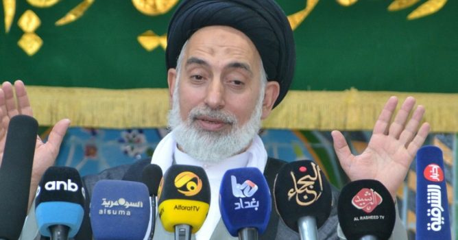 خطيب جمعة النجف: العراق قادر على حفظ أمنه دون القوات الأمريكية