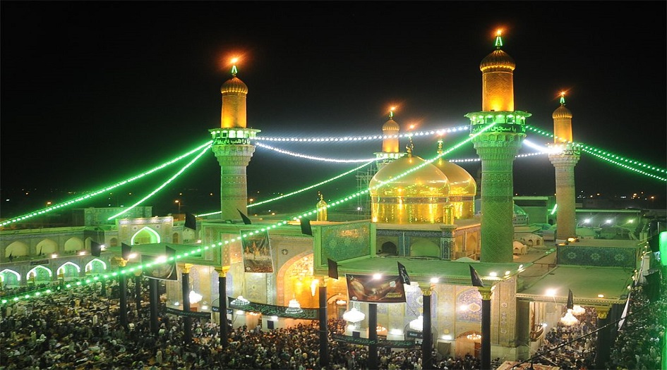 العتبة الكاظمية تطلق مشروعي تأهيل المنطقة الخارجية لباب القبلة وصيانة المؤلفات