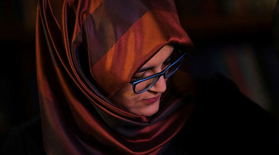 خديجة جنكيز تبعث برسالة  إلى روح خاشقجي بمناسبة العام الجديد