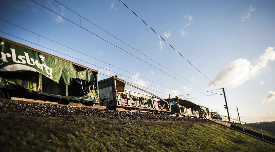 قتلى وجرحى جراء حادث قطار في الدنمارك
