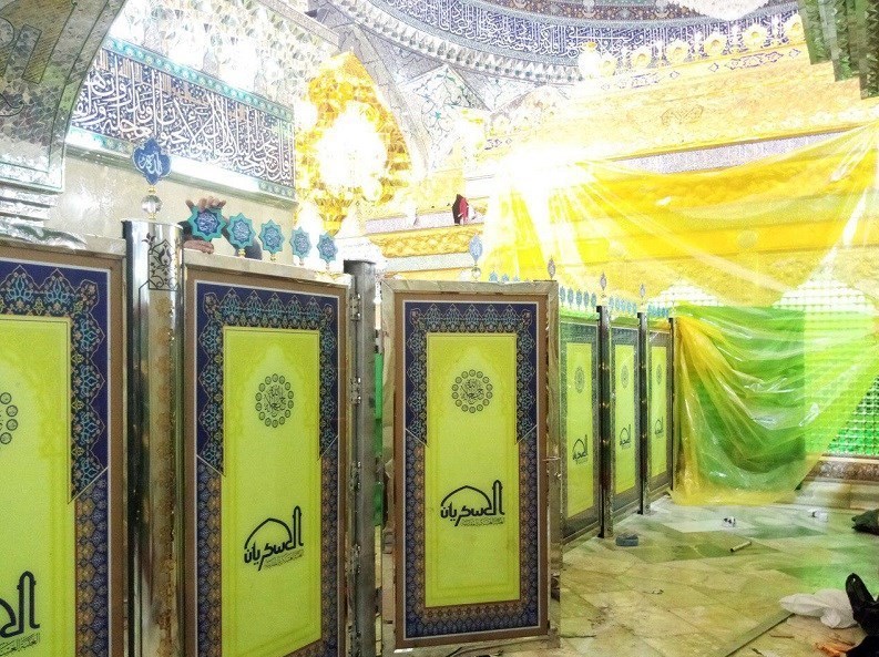 آخرين مراحل تجهيز حرم امامين عسكرين(ع) در سامرا