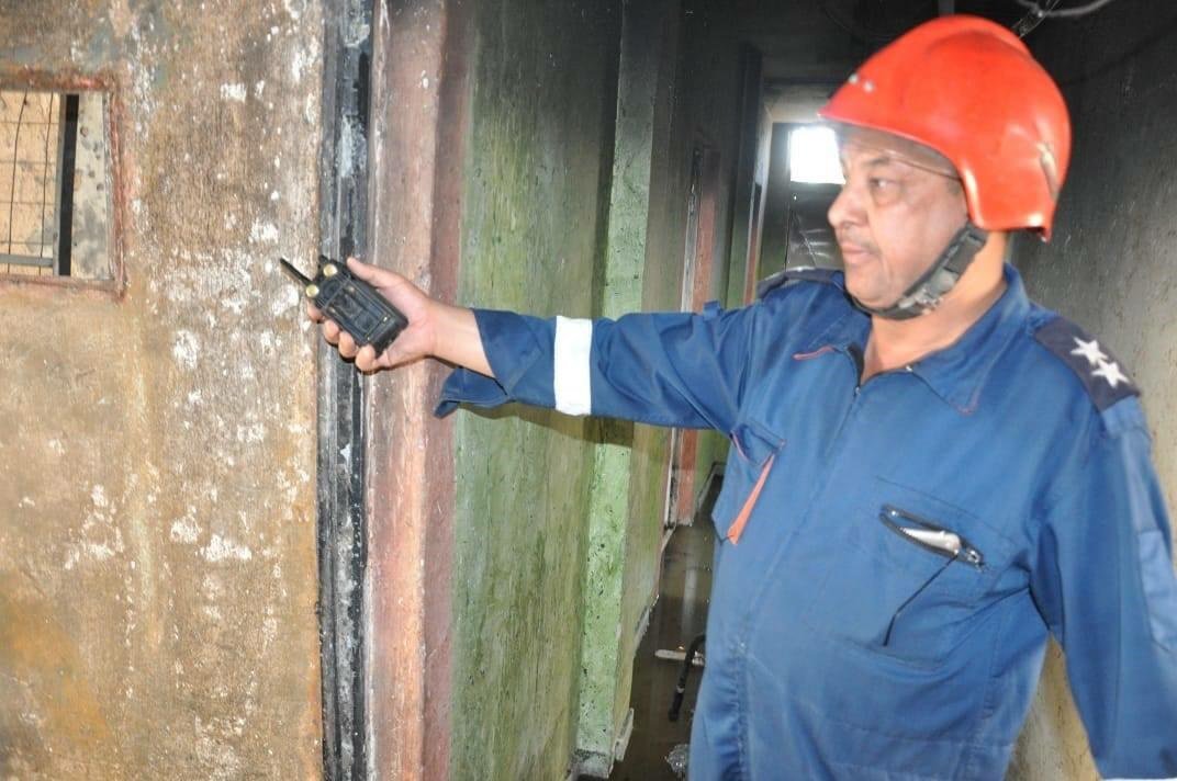 بالصور..الاضرار التي خلفها حريق دار المشردات في بغداد