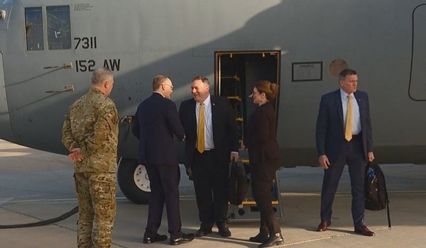 لماذا جاء بومبيو الى العراق بطائرة عسكرية؟