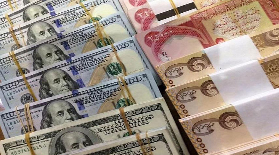 سعر صرف الدولار مقابل الدينار في الاسواق العراقية 