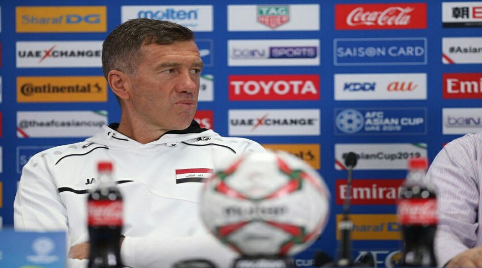 مدرب المنتخب العراقي يعلق على مباراة الغد أمام قطر
