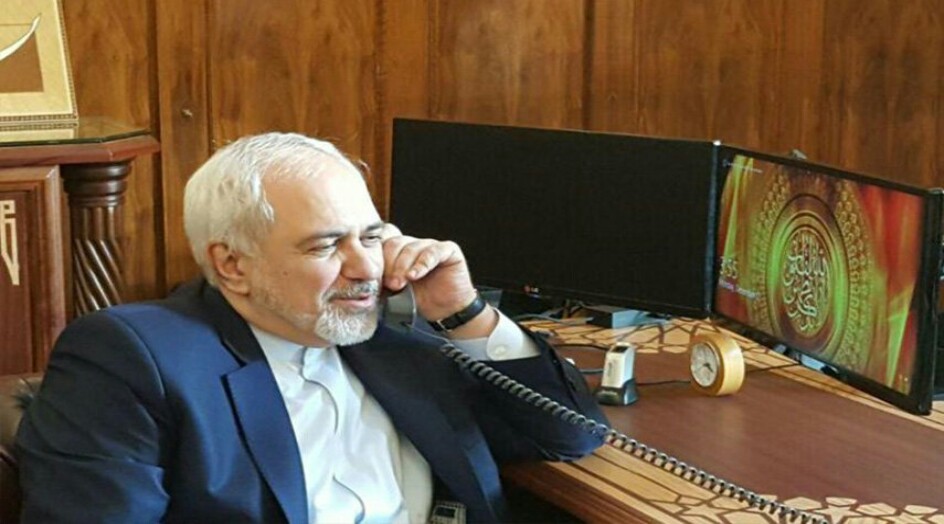 ظريف و اوغلو يتشاوران بشأن مستجدات الوضع في فنزويلا