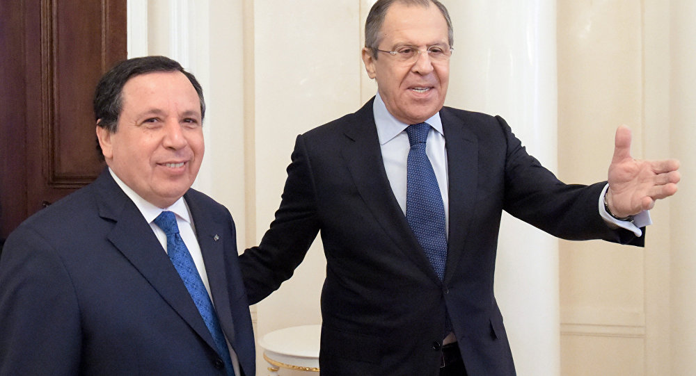 تأكيد وزيران خارجه روسيه و تونس بر اهميت جايگاه سوريه در بين كشورهاي عربي 