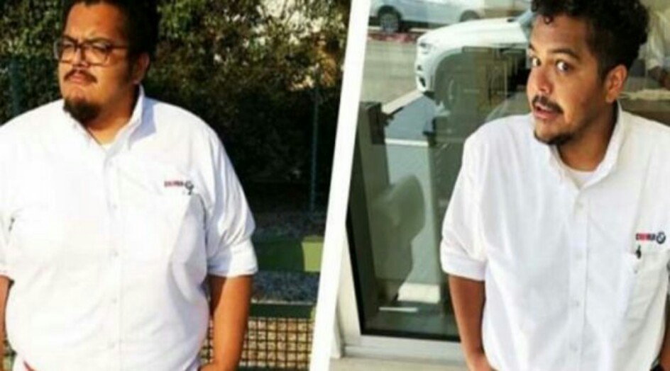 من 150 كجم إلى 105.. هنا طريقة مختلفة لخسارة الوزن