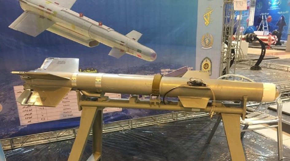 تزامنآ مع ذكرى الثورة الاسلامية..."اخكر"احدث صاروخ للطائرات الايرانية المسيرة