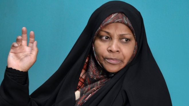 مذيعة PRESS TV مرضية هاشمي تصل طهران