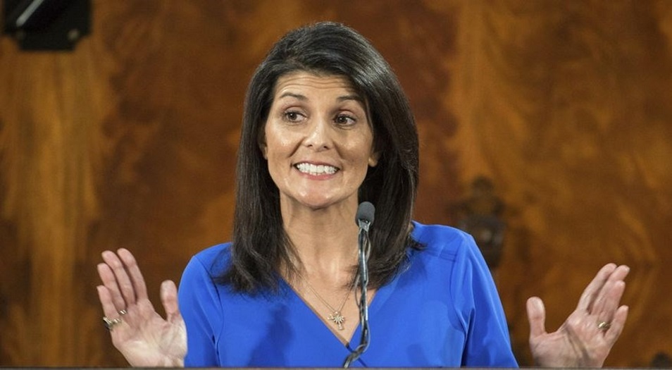 نيكي هايلي تعرض خدماتها مقابل 200 ألف $ وطائرة خاصة!