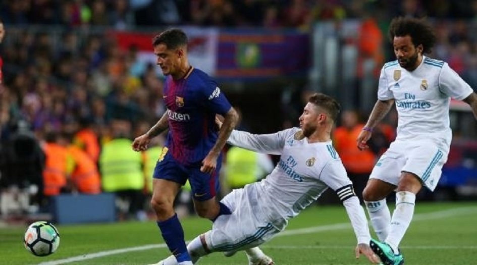 برشلونة وريال مدريد في كلاسيكو بنصف نهائي كأس الملك