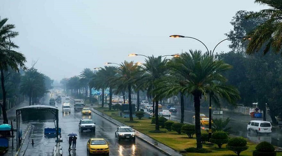 طقس العراق... أمطار غزيرة على هذه المناطق حتى السبت القادم