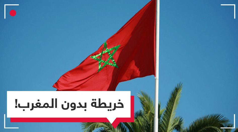 بالصورة... "إسرائيل" تمسح المغرب من خريطة العالم