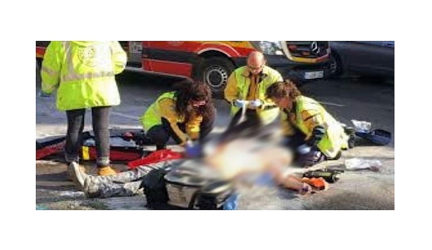 ضارب الشرطي يضرم النار في نفسه أمام محكمة بألمانيا