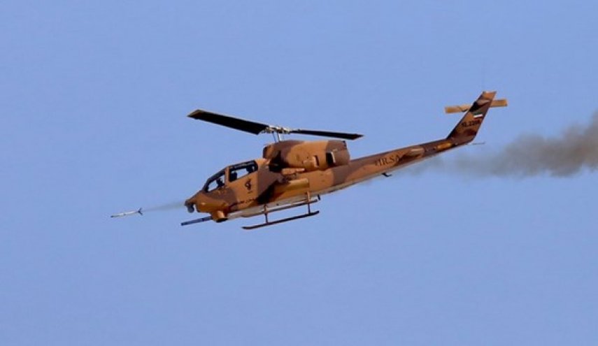 المناورات البحرية الايرانية.. هجوم بالمروحيات على العدو الافتراضي