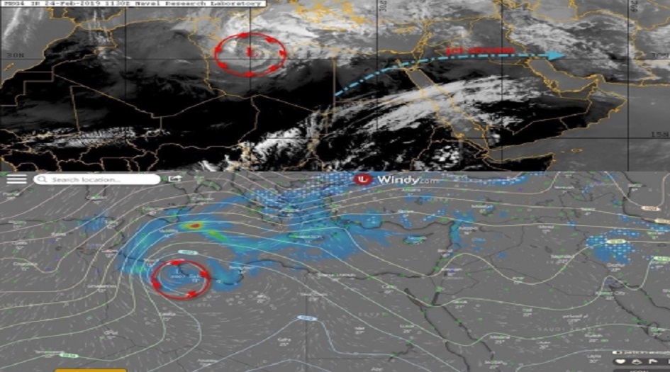 بالخرائط.. متنبئ جوي: يتحدث عن منخفض جوي غامض يتجه للعراق ويحذر من...؟!!