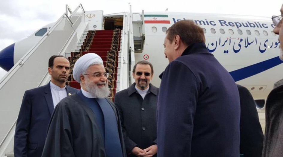 روحاني في سوتشي الروسية