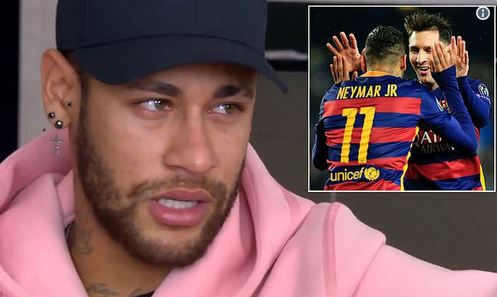 لماذا حبس نيمار دموعه عند حديثه عن ميسي؟