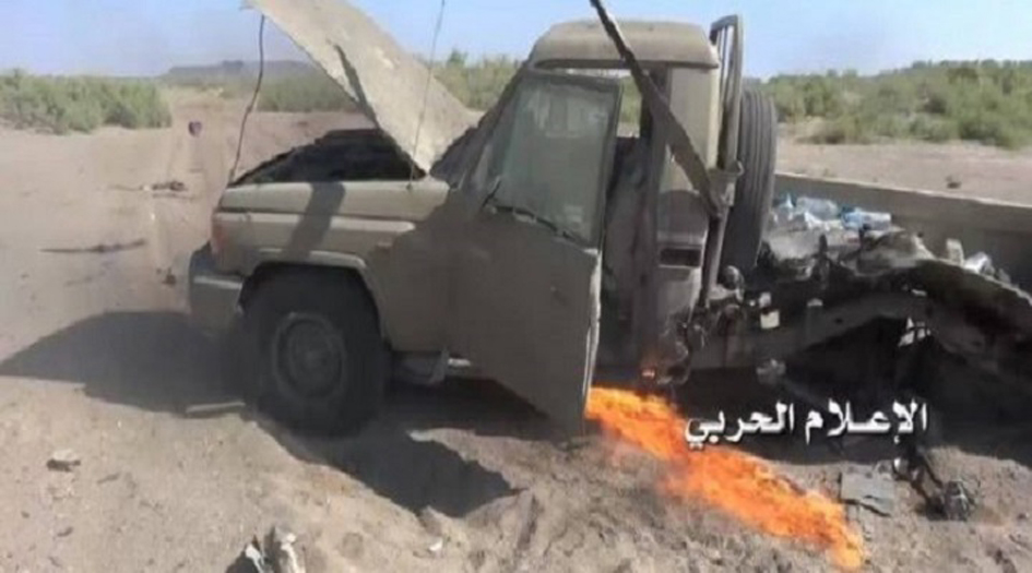 تدمير 6 آليات لمرتزقة السعودية بصحراء الأجاشر
