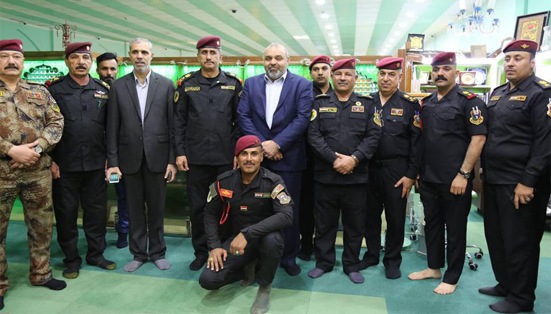 هذا ماكتبه الفريق الركن عبد الوهاب الساعدي لدى زيارته مرقد الامام الحسين عليه السلام