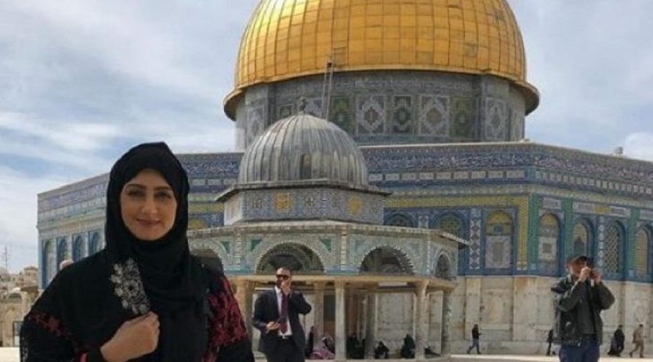 ممثلة بحرينية تثير غضبا عارما باعتبارها الأقصى "قبلة لليهود"!!