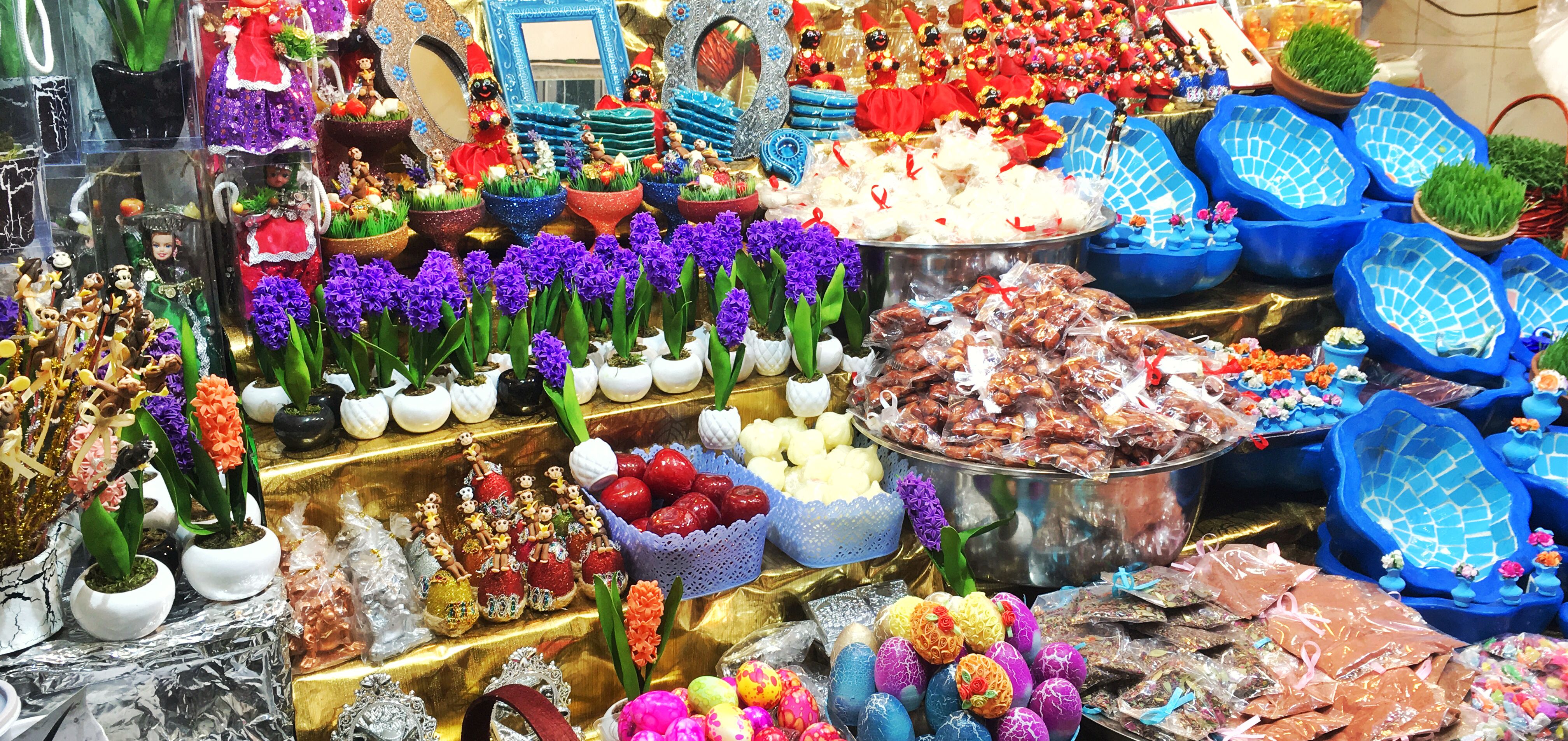 أسـواق العاصمة طهران على أعتاب عيد النوروز