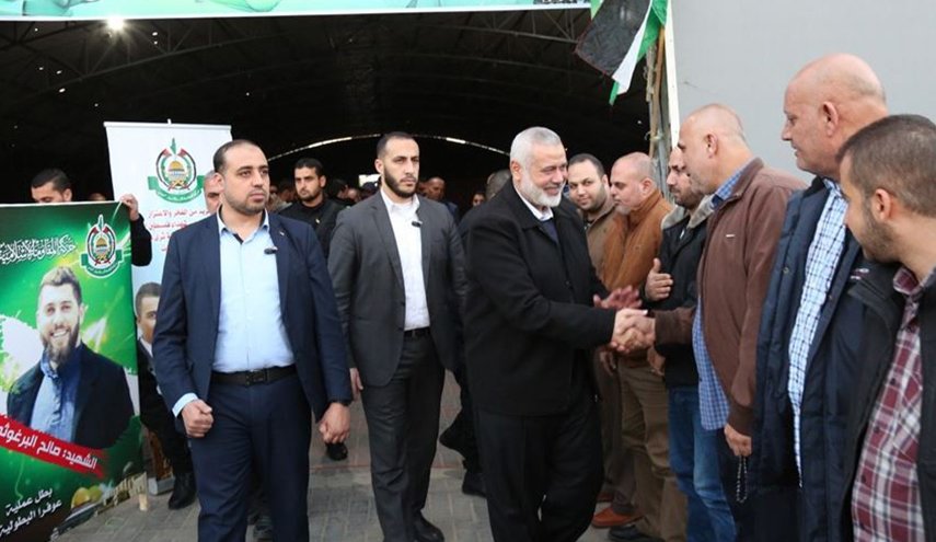 هنية: رسالة شهداء الضفة تؤكد ضرورة التوحد خلف خيار المقاومة