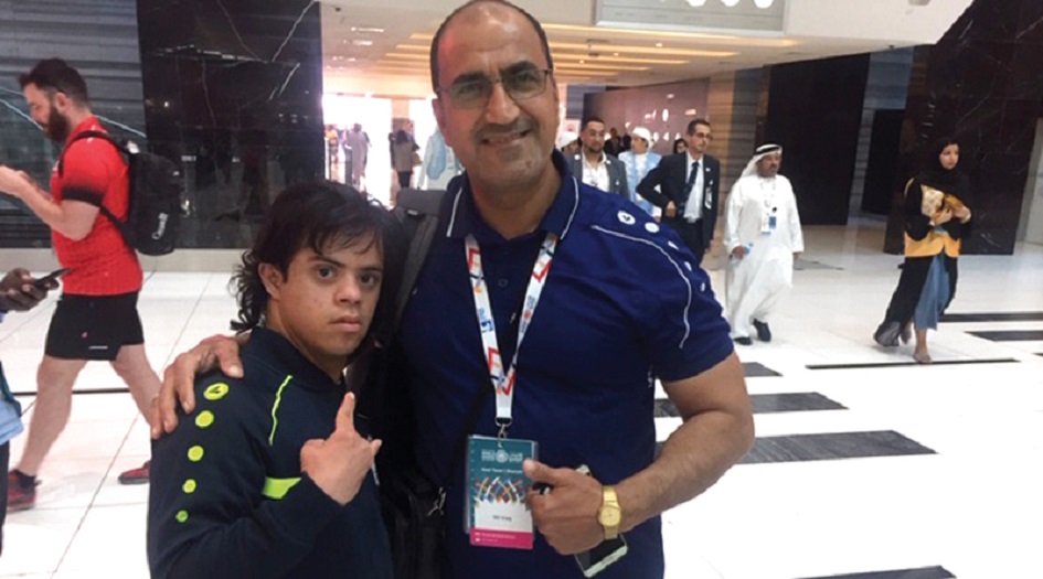 البطل عباس العراقي يتحدى المصارع جون سينا