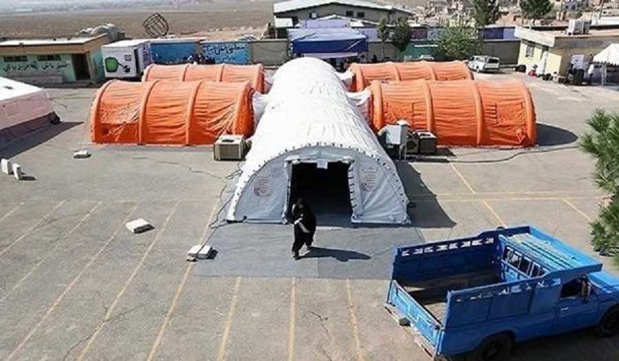 حرس الثورة الاسلامية ينشر مستشفيات ميدانية في المنطقة المنكوبة بالسيول