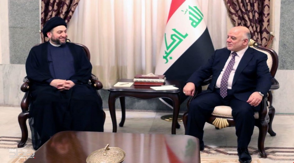 الحكيم والعبادي يناقشان الحراك السياسي في العراق