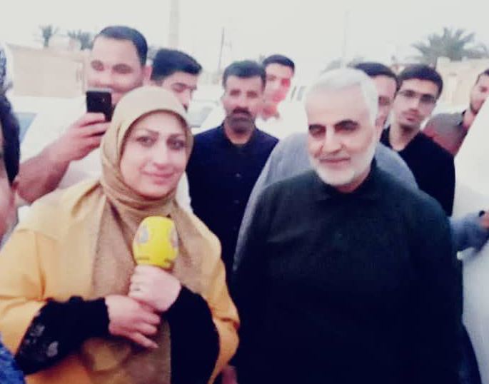 قصة الاعلامية التي اعادت هدية القائد قاسم سليماني