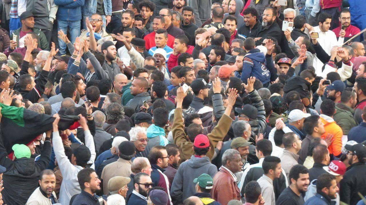 ليبيا.. احتجاجات ضد التدخل الاميركي 