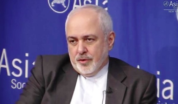 ظريف: فريق اميركي يخطط لكارثة كبرى في المنطقة