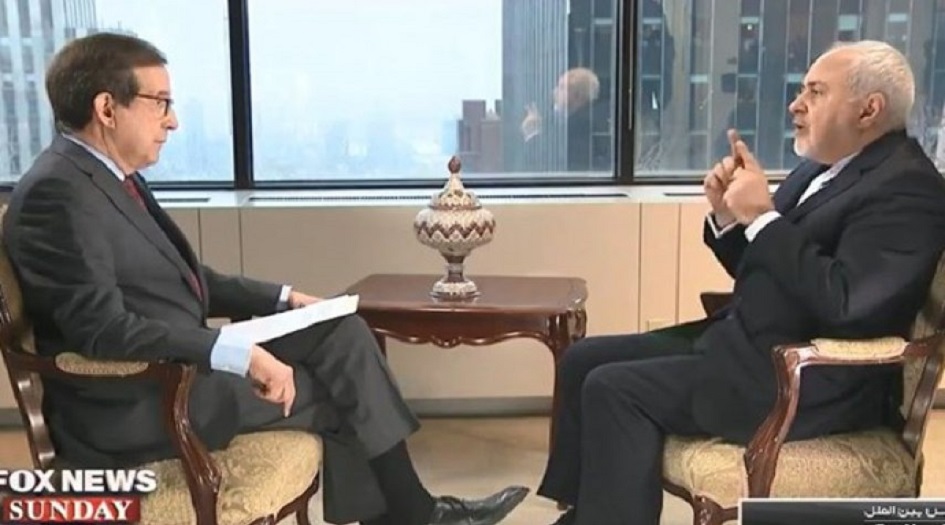 ظريف يتحدث لفوكس نيوز عن خطط الفريق " ب "  