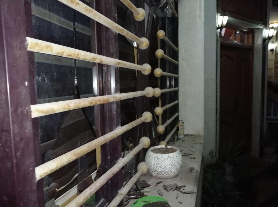 بالصور..هجوم بقنابل يدوية على منزل مدير اللجنة الاولمبية في بغداد