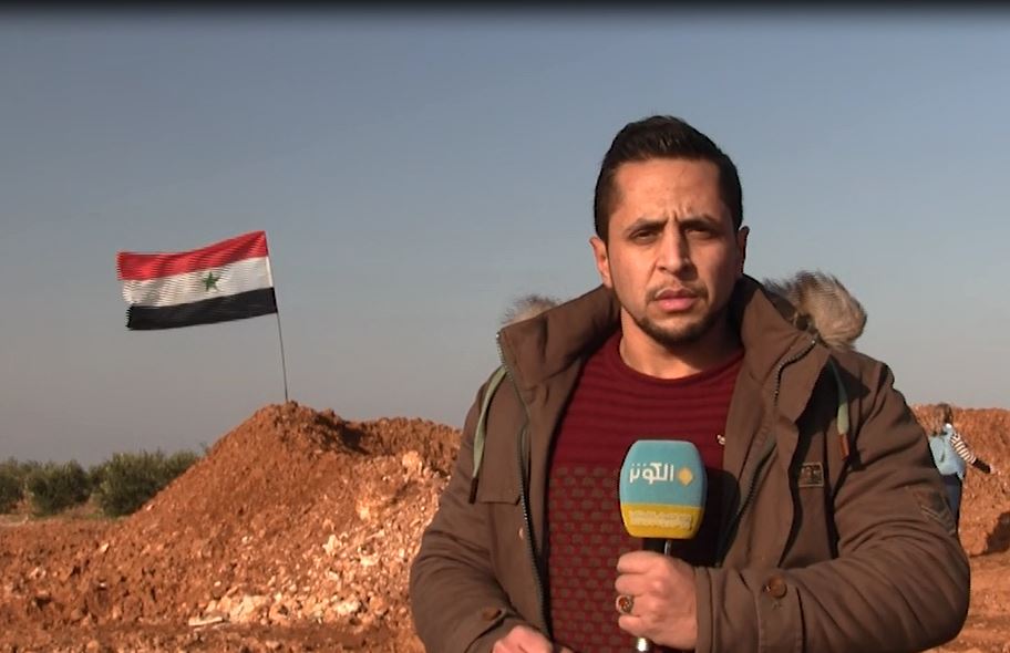 إصابة الزميل صهيب المصري في ريف حماة الغربي