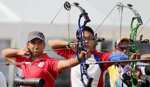ايران تحرز برونزية القوس المركب في كأس العالم للرماية
