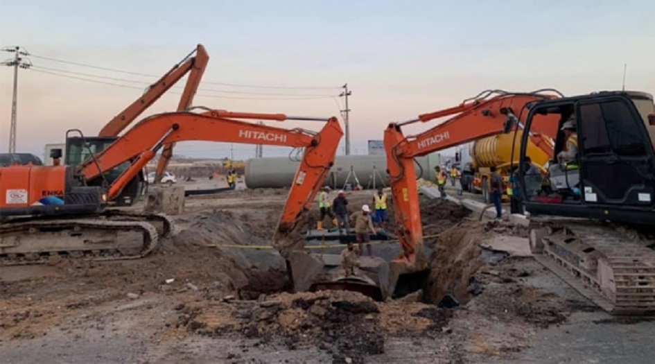 المباشرة بمشروع خدمي مهم في البصرة