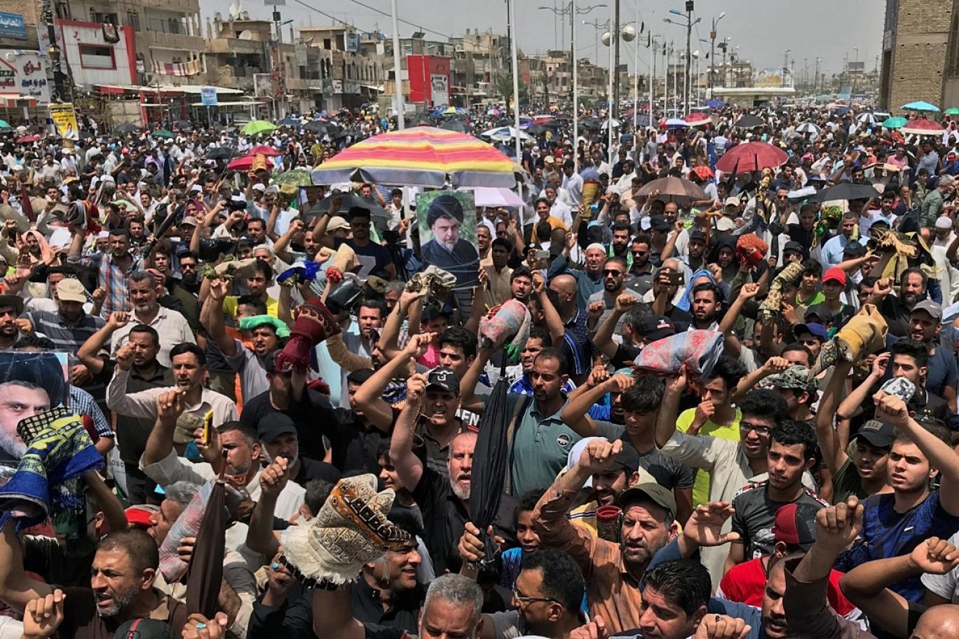 التيار الصدري يدعو الى تظاهرة "حاشدة"