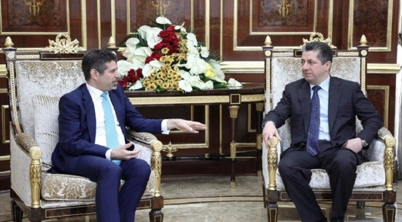 العراق.. بارزاني يبحث مع القنصل الأميركي الأوضاع في المناطق