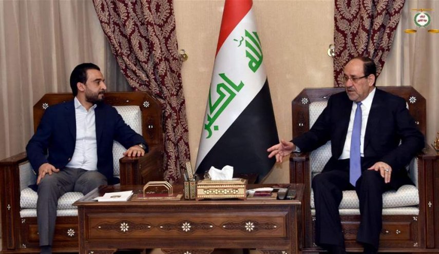 ماذا قال المالكي للحلبوسي عن التوتر بين طهران وواشنطن؟