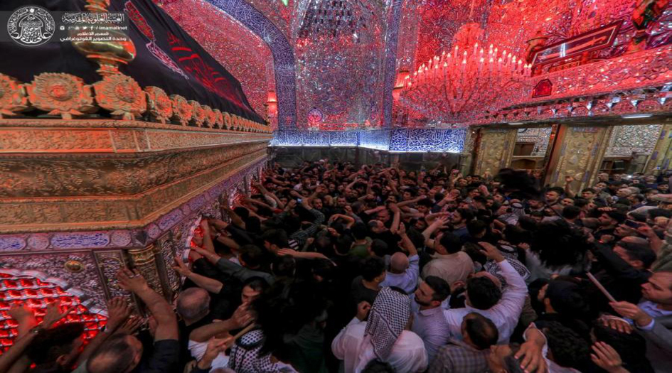 شاهد بالصور... أرجاء مرقد أمير المؤمنين (عليه السلام) في ذكرى إستشهاده 