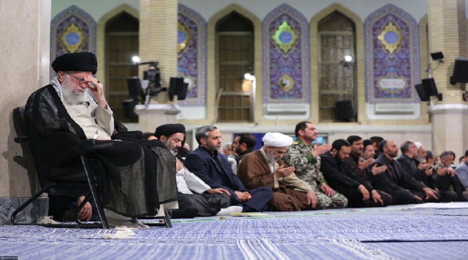 مراسم عزاء ذكرى استشهاد الامام علي (ع) بحضور قائد الثورة الاسلامية