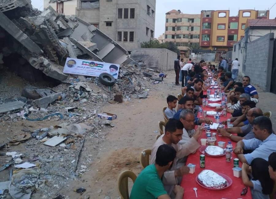 غزة.. أصحاب البيوت المدمرة في ضيافة مؤسسة الإمام الخميني (رض)