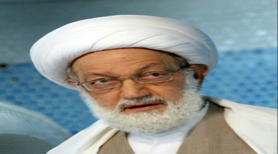 بالصورة: آية الله قاسم يشارك في مسيرة يوم القدس العالمي