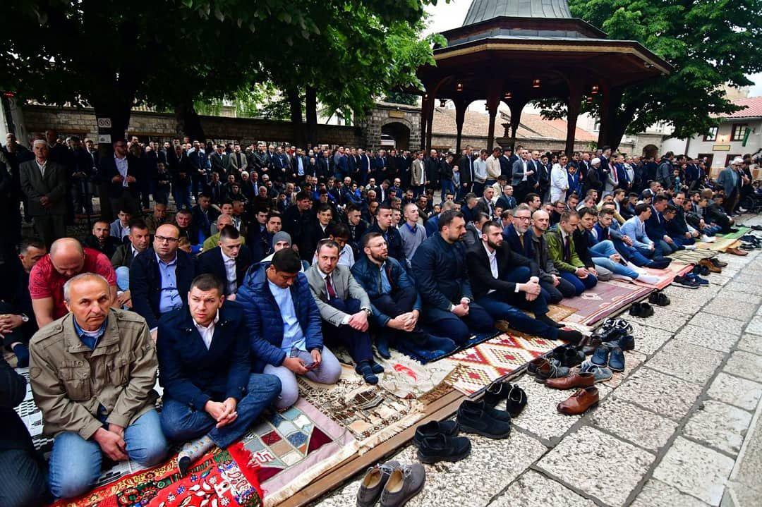 اقامه نماز عید سعید فطر در بوسنی و هرزگوین