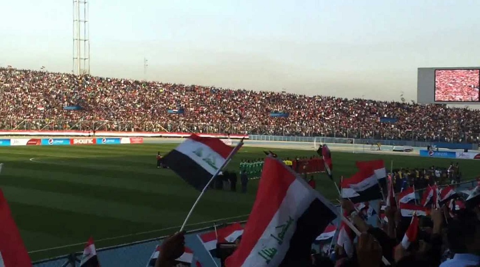 إمتلاء مدرجات ملعب الشعب قبل ساعتين من موعد الكلاسيكو بين الزوراء والجوية